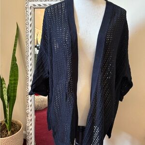 Old Navy Black Knit Cardigan